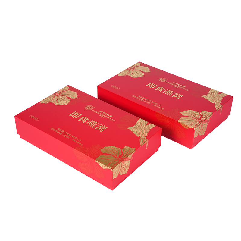 صندوق هدايا عش الطائر ذو الغطاء الصلب القابل للرفع