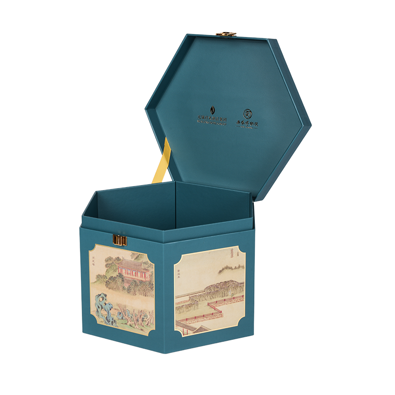 صندوق تغليف الكيك الصلب ذو البابين