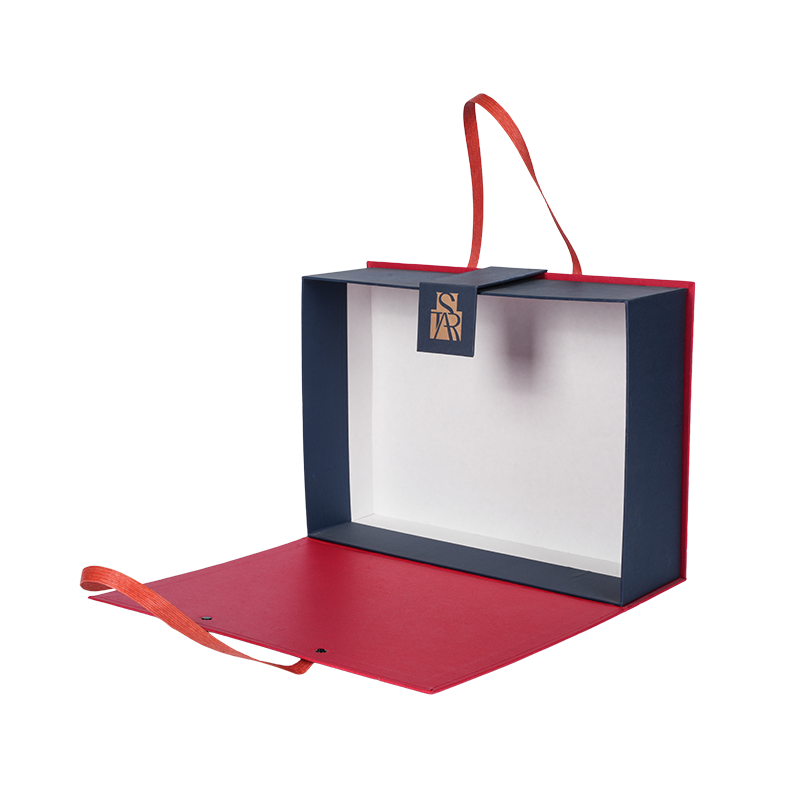 صناديق ورقية مغلفة على شكل كتاب مضادة للقاذورات ومقاومة للرطوبة لتغليف المنسوجات المنزلية