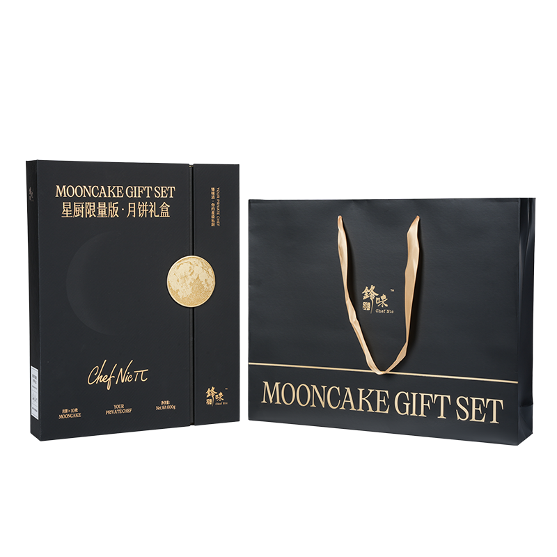 حقيبة حمل كعكة كرافت/كرتون أبيض بمقبض مقاوم للماء