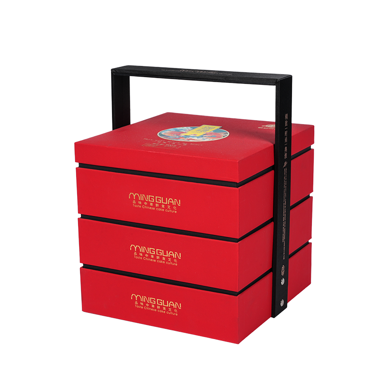 صندوق تغليف الكيك الصلب ذو البابين