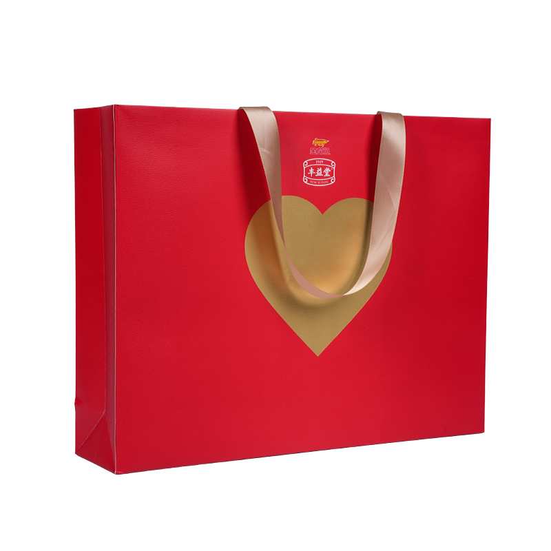 حقيبة حمل من ورق الكرافت المقاوم للماء والمختوم بالحرارة لزيت الطعام