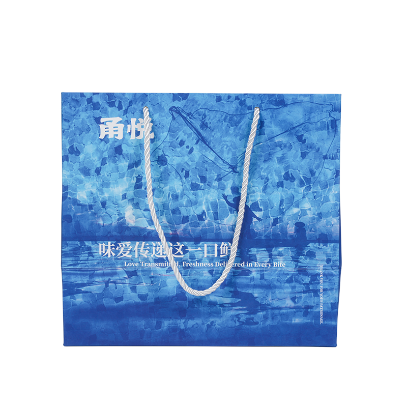 حقيبة طعام جاهزة من ورق الكرافت متوسطة النعومة يمكن حملها باليد