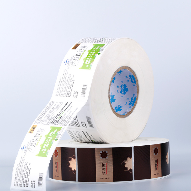 ملصقات ذاتية اللصق للمكملات الصحية